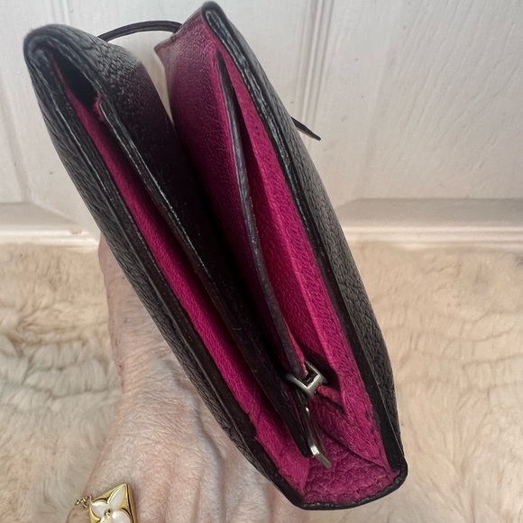 HERMES BEARN TRIFOLD LEATHER WALLET BLACK - Picture 6 of 15